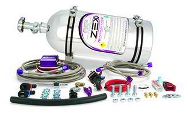 Hemi Challenger Nitrous System With Polished Bottle